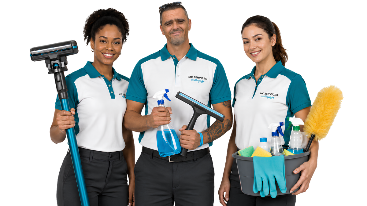 L'équipe MC Services nettoyage